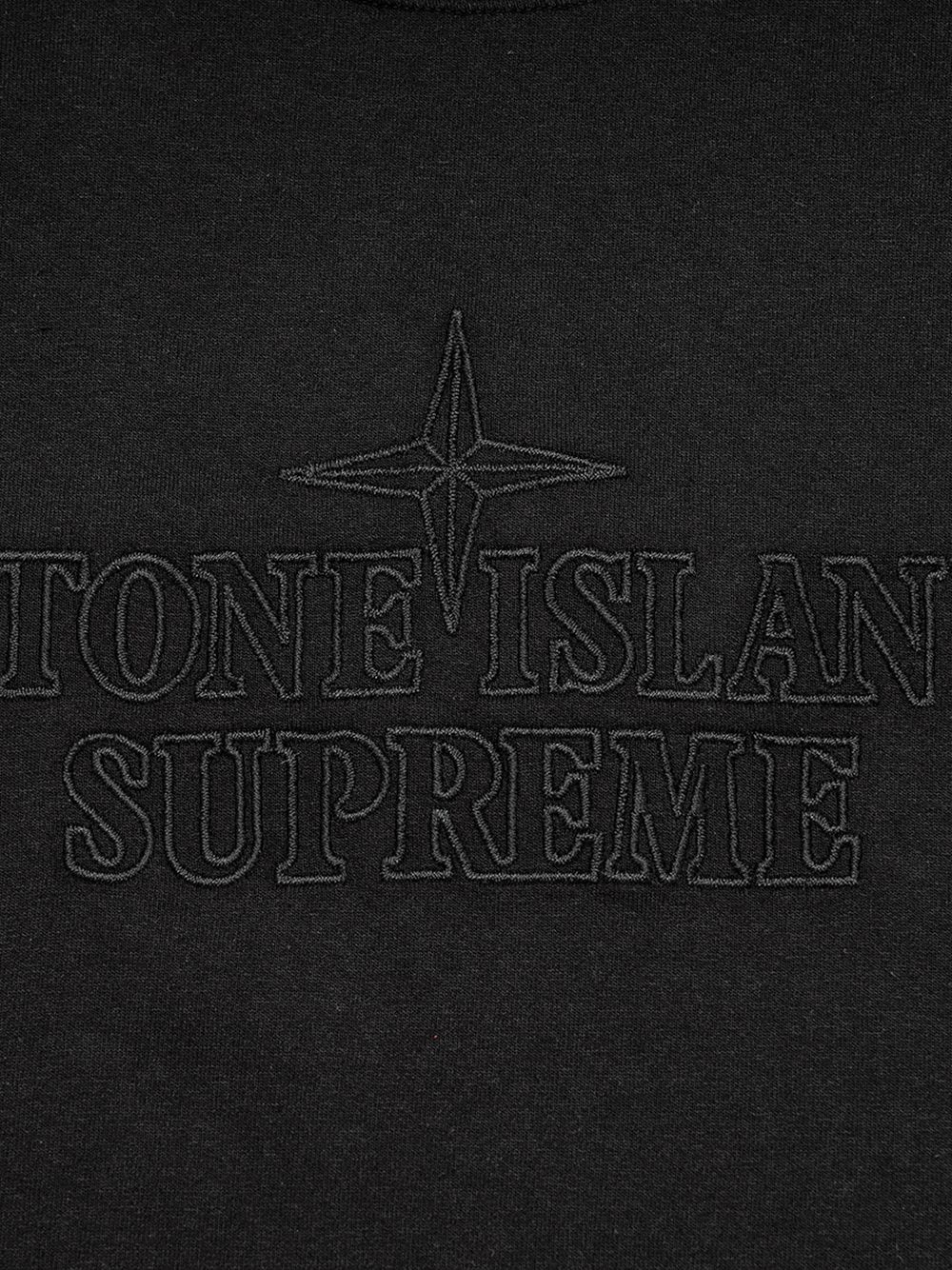 Camiseta x Stone Island com bordado de logo - 3