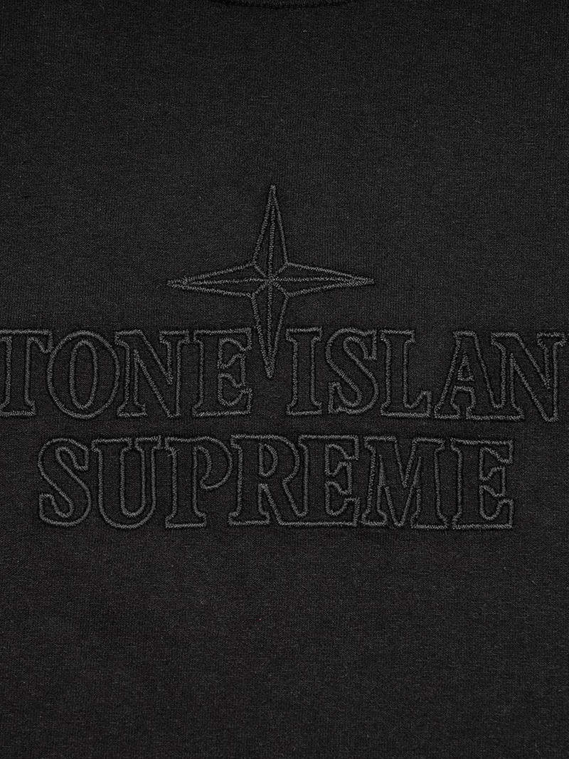 x Stone Island embroidered logo T-shirt 3