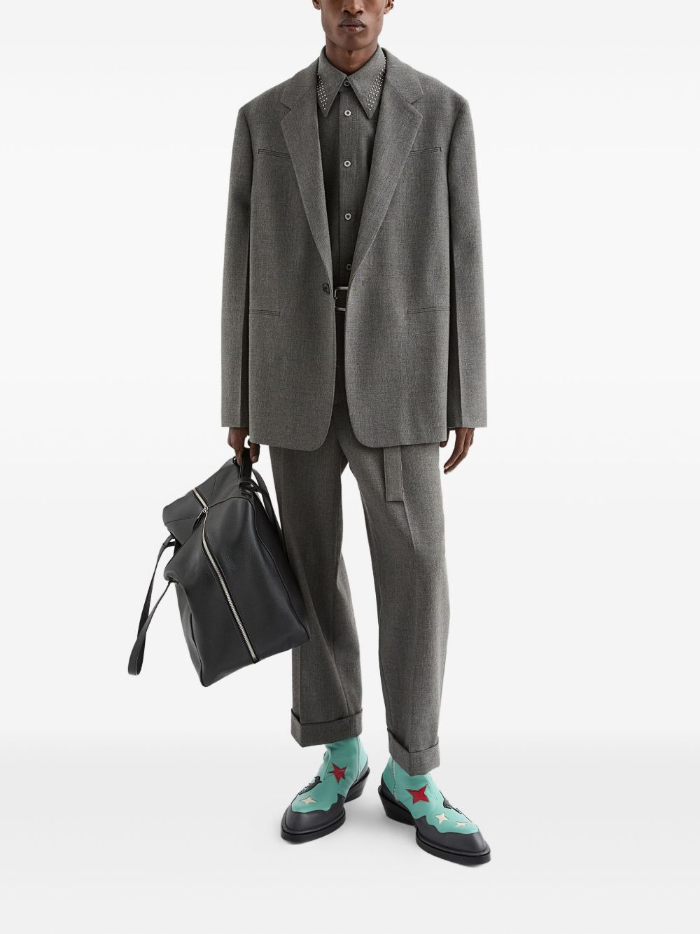 wool blazer - 2