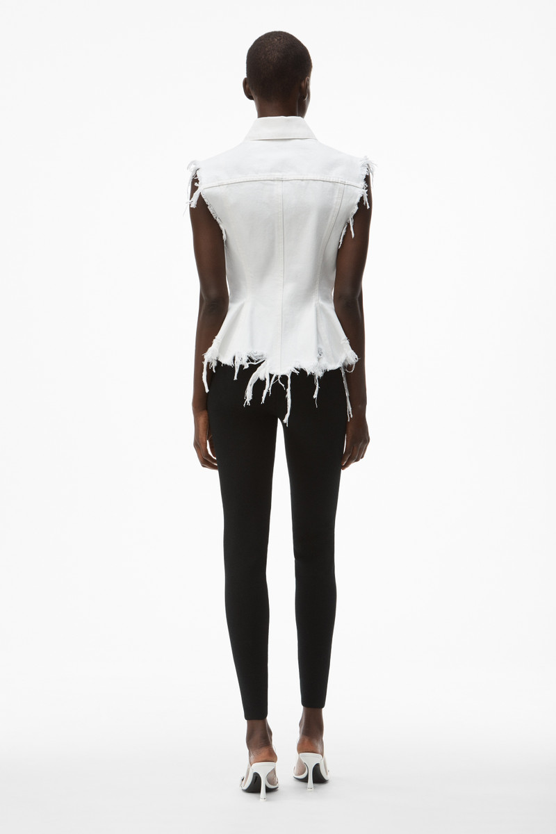 JACQUARD LOGO LEGGING IN STRETCH KNIT 4