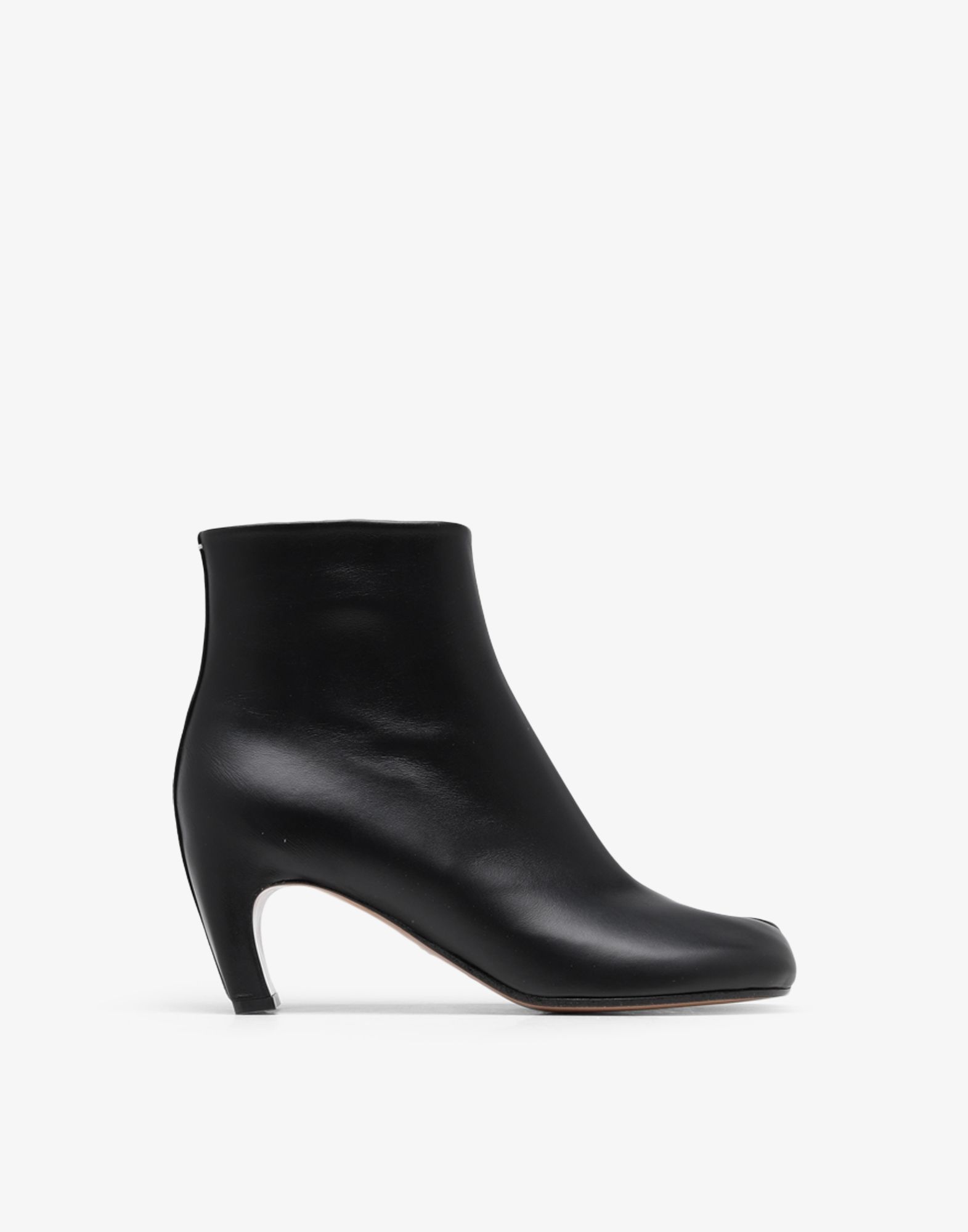 Tabi leather ankle boots - 1