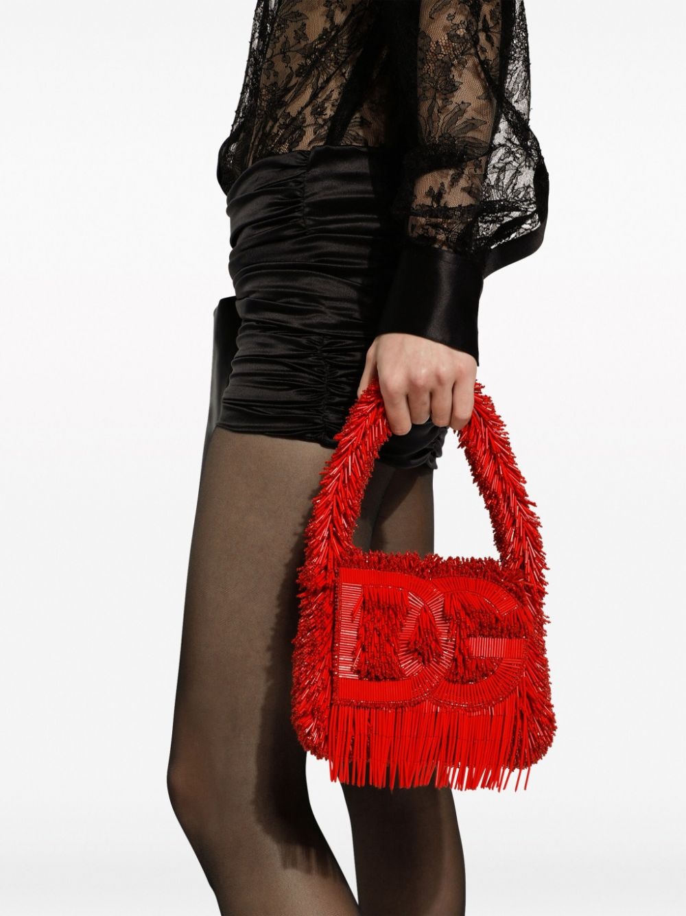 DG Logo embroidered tote bag - 2