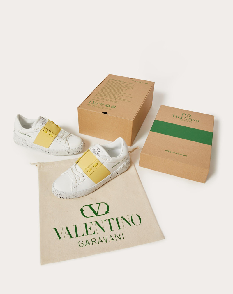 Valentino OPEN FOR A CHANGE SNEAKER IN BIO-BASED MATERIAL outlook