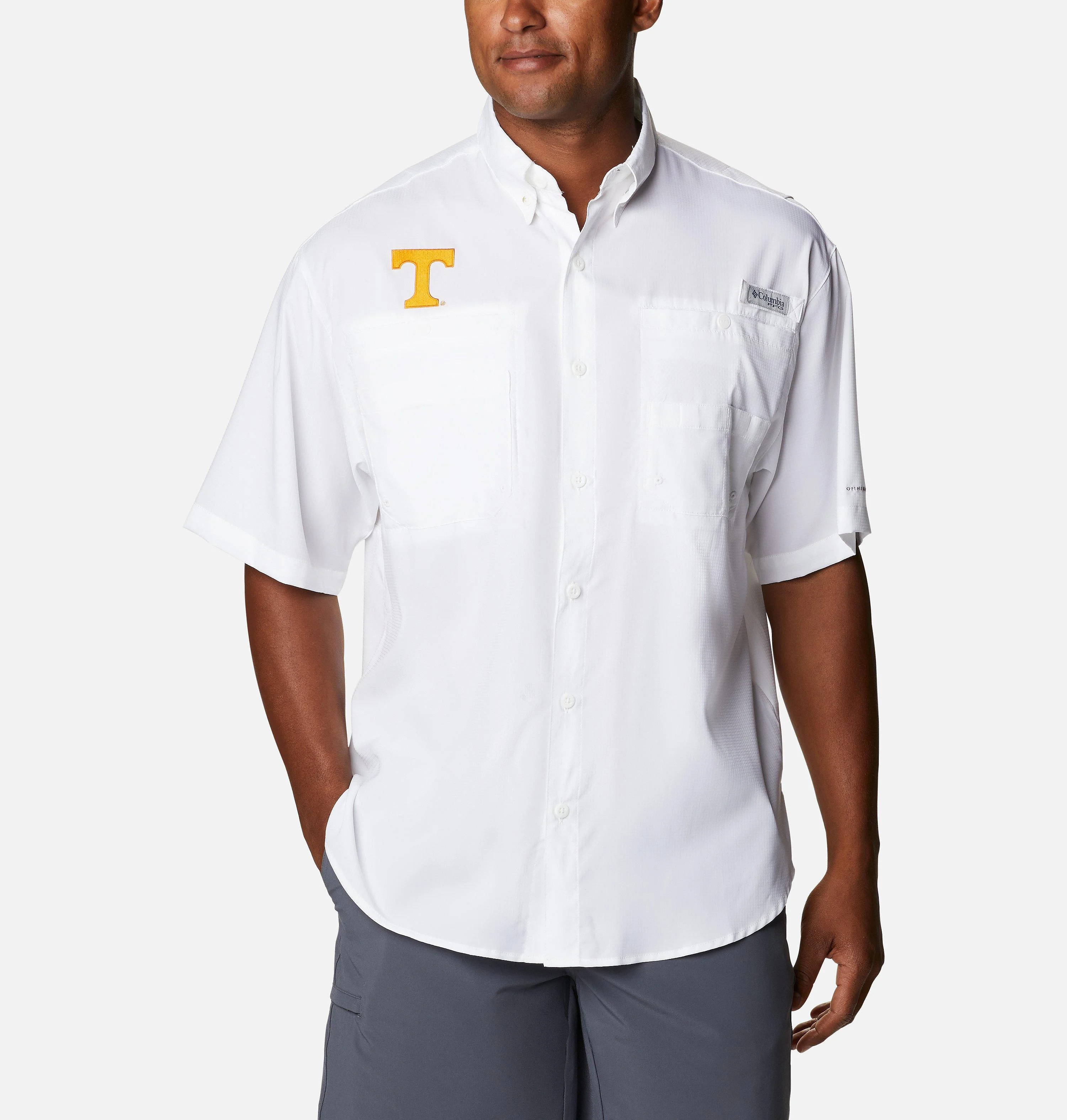 Men's Collegiate PFG Tamiami Short Sleeve Shirt - Tennessee - 1