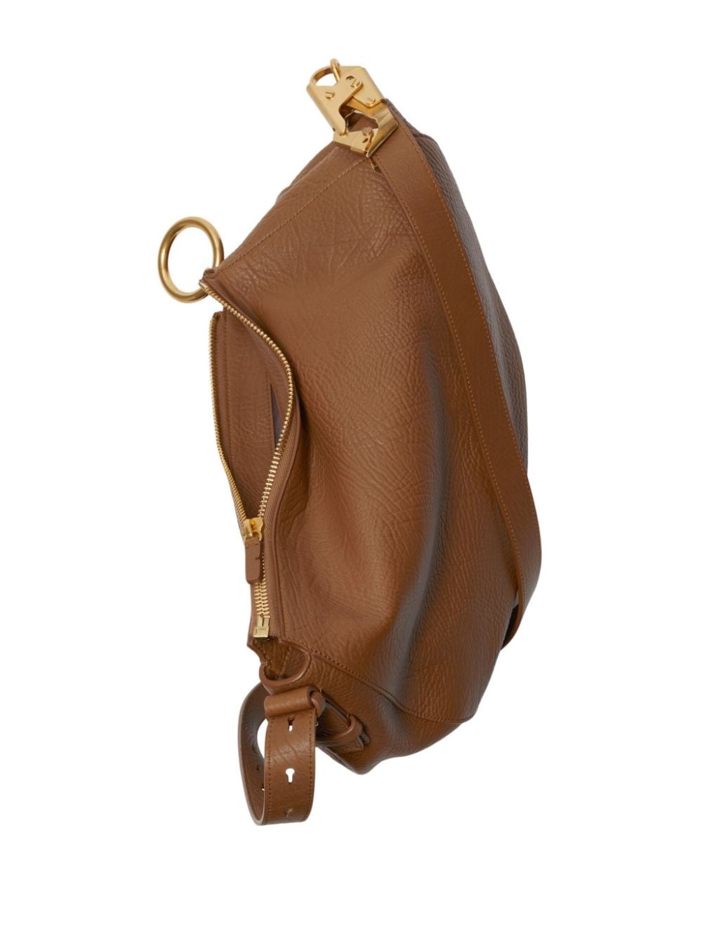 medium Knight leather shoulder bag - 7