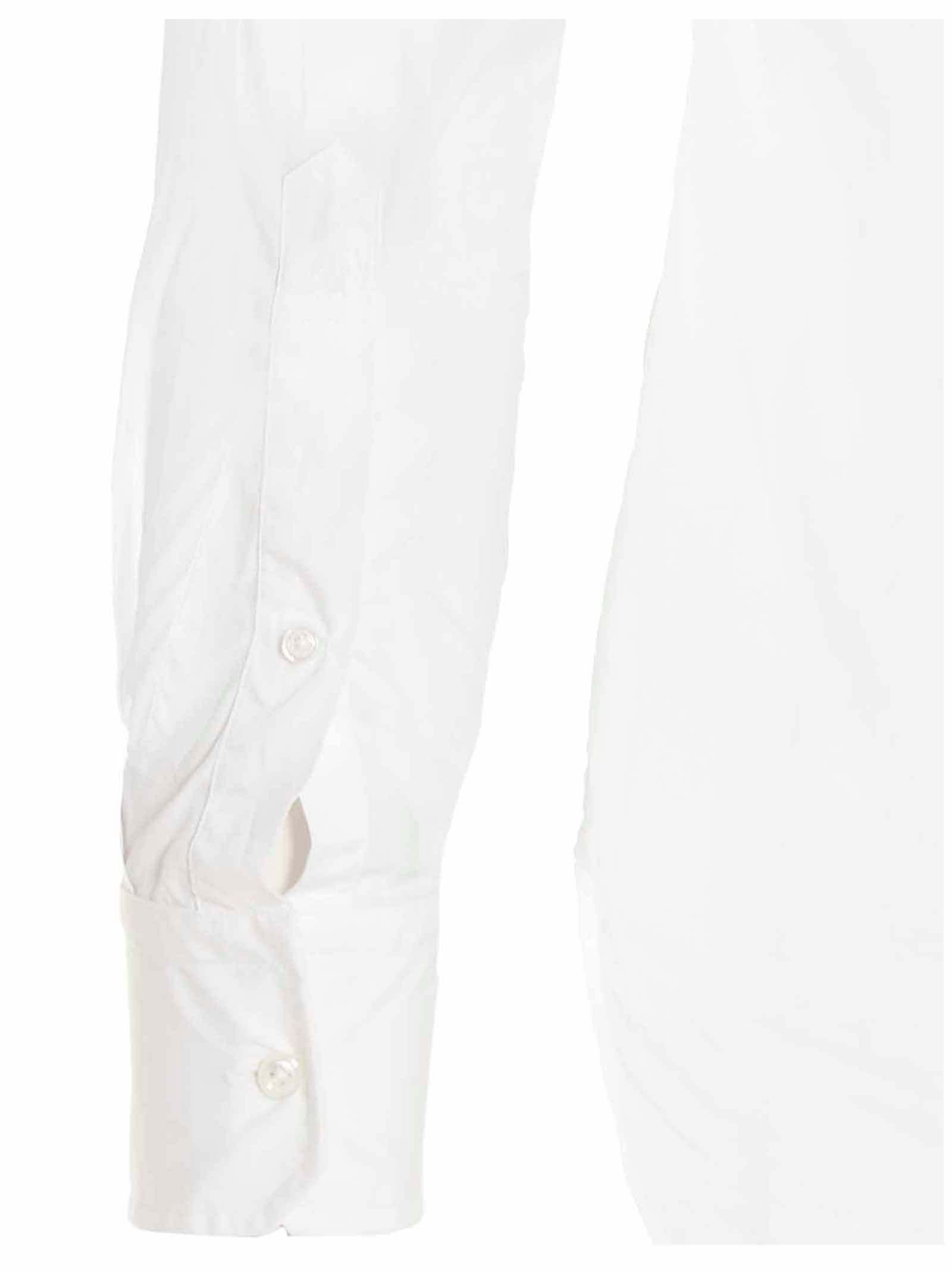Thom Browne Men Solid Poplin Shirt - 4