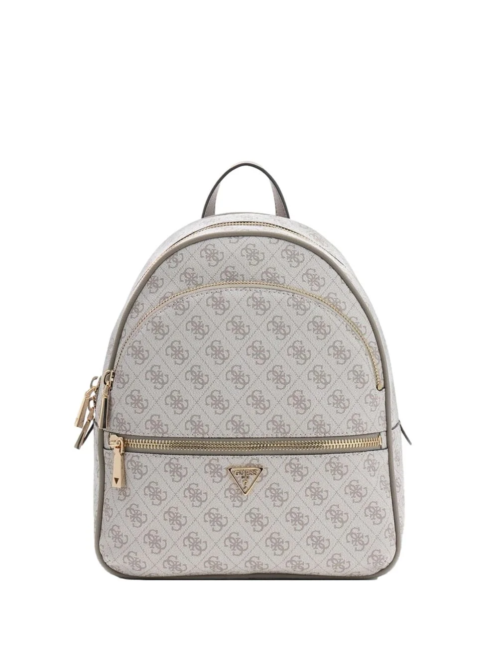 monogram-pattern zip-around backpack - 1