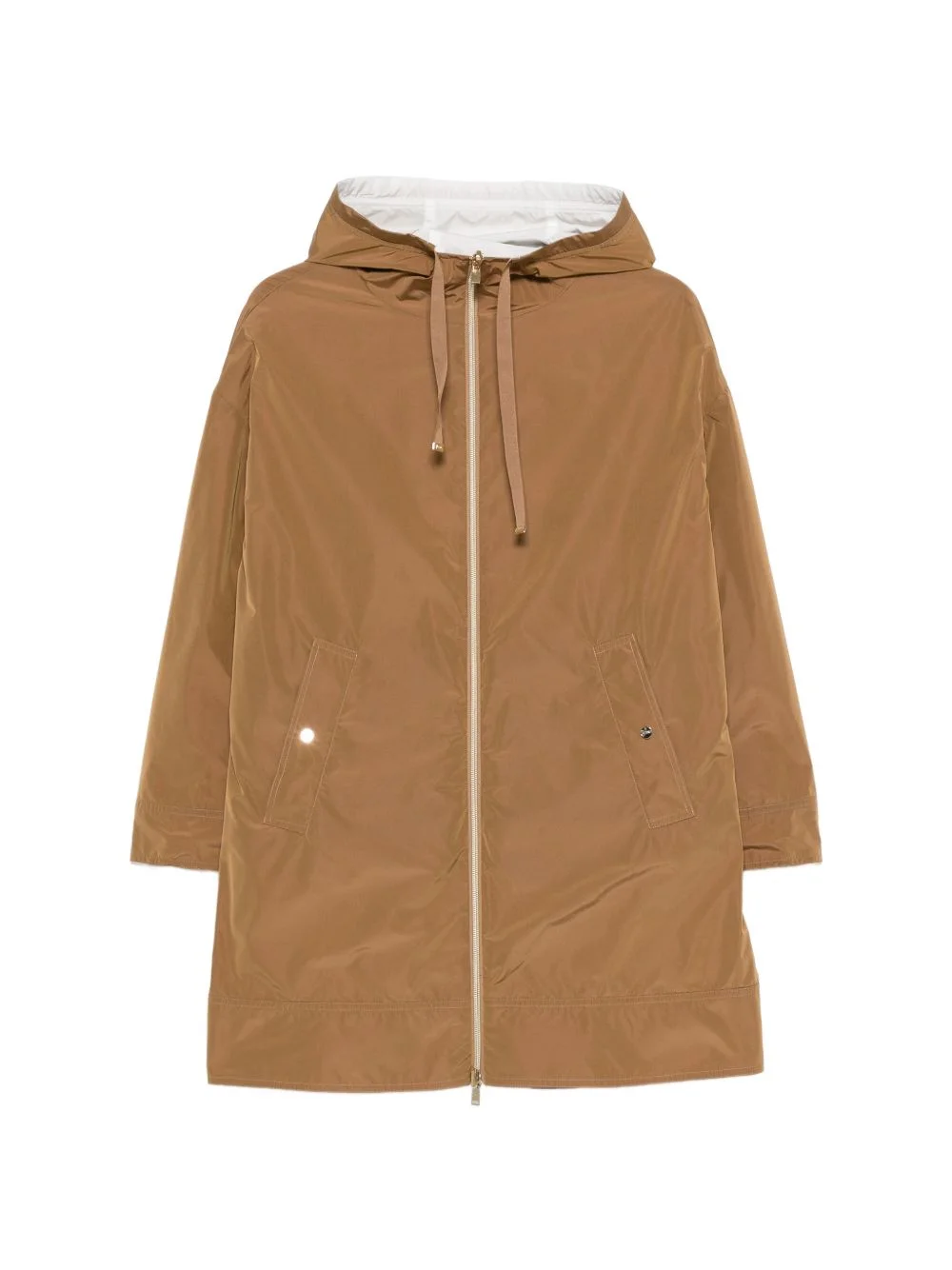 hooded coat - 1
