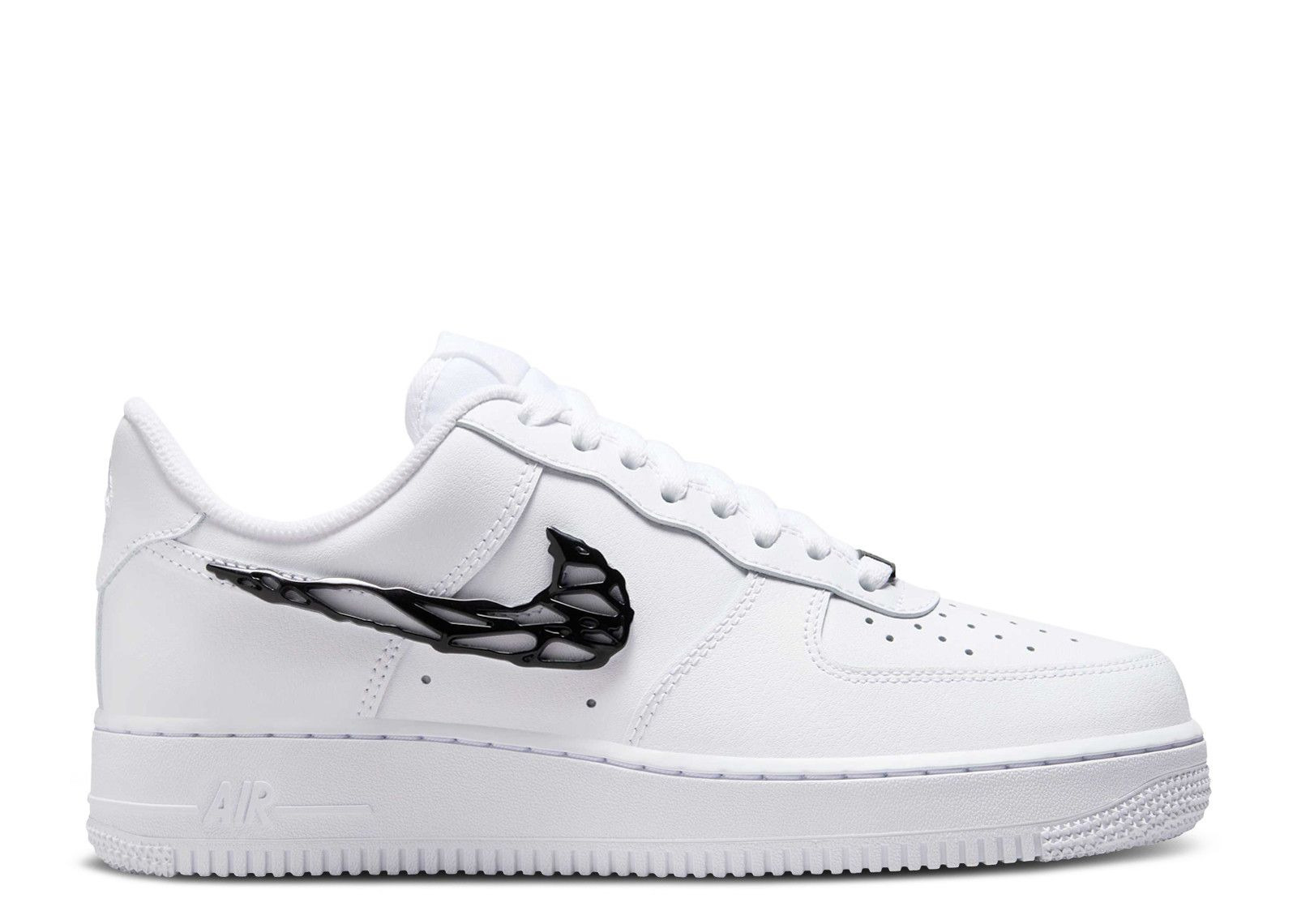 WMNS AIR FORCE 1 '07 LX 'MOLTEN METAL SWOOSH PACK - BLACK' - 1
