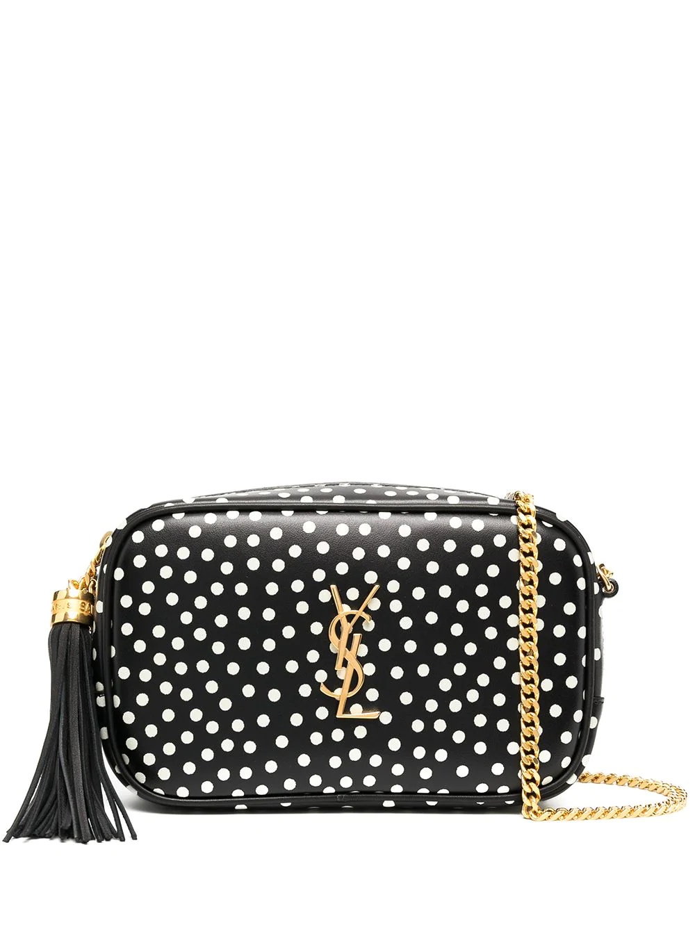 mini Lou polka-dot crossbody bag - 1