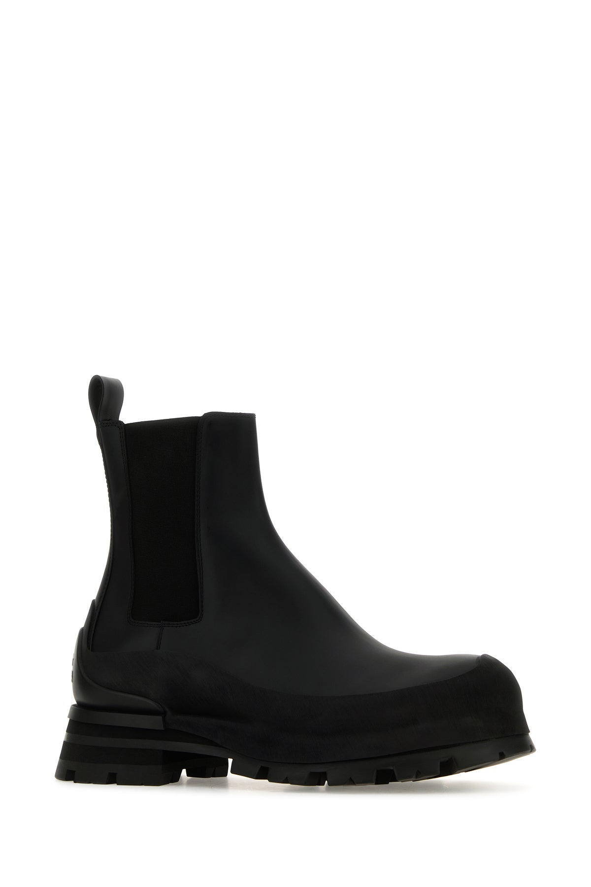 Black leather Chelsea Wander ankle boots - 2