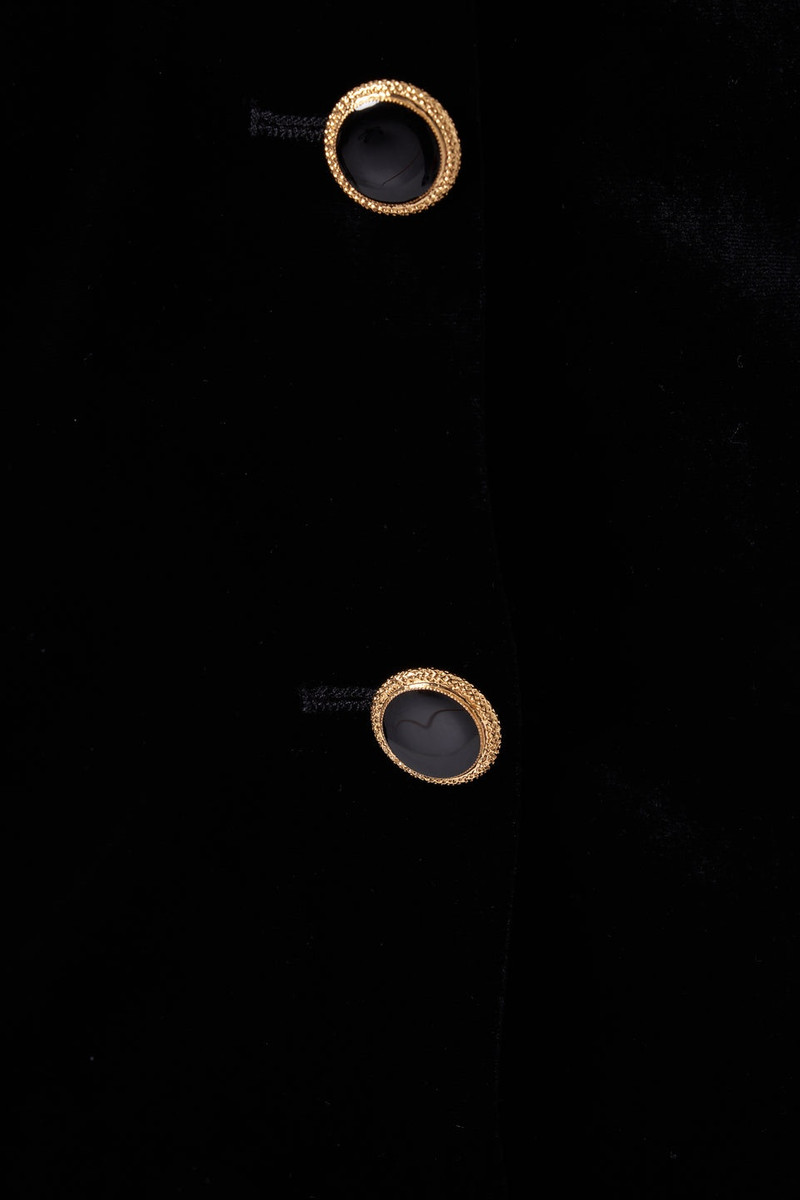 VELVET ONE SLEEVE MINI DRESS WITH SIDE BUTTONS 3