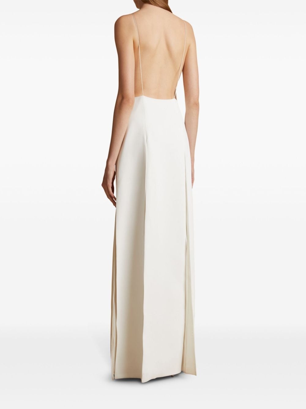 Nonya open-back maxi dress - 4