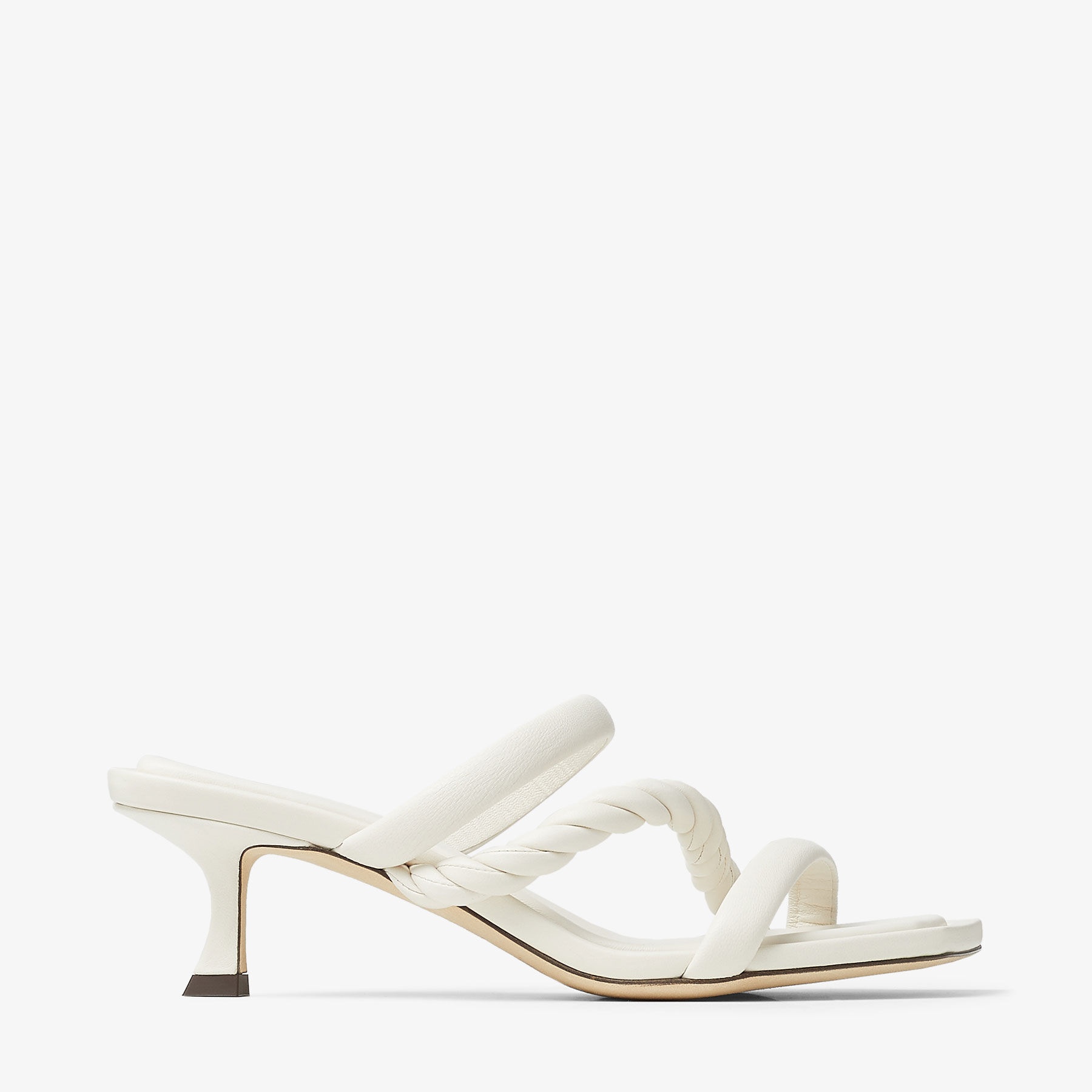 Diosa 50
Latte Leather Sandals - 1