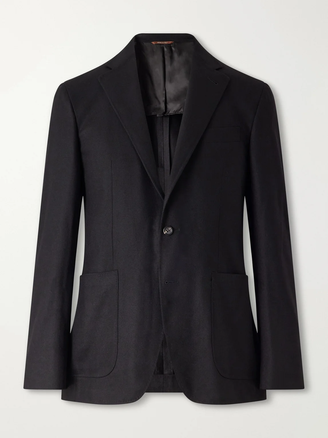 Wool-Blend Suit Jacket - 1