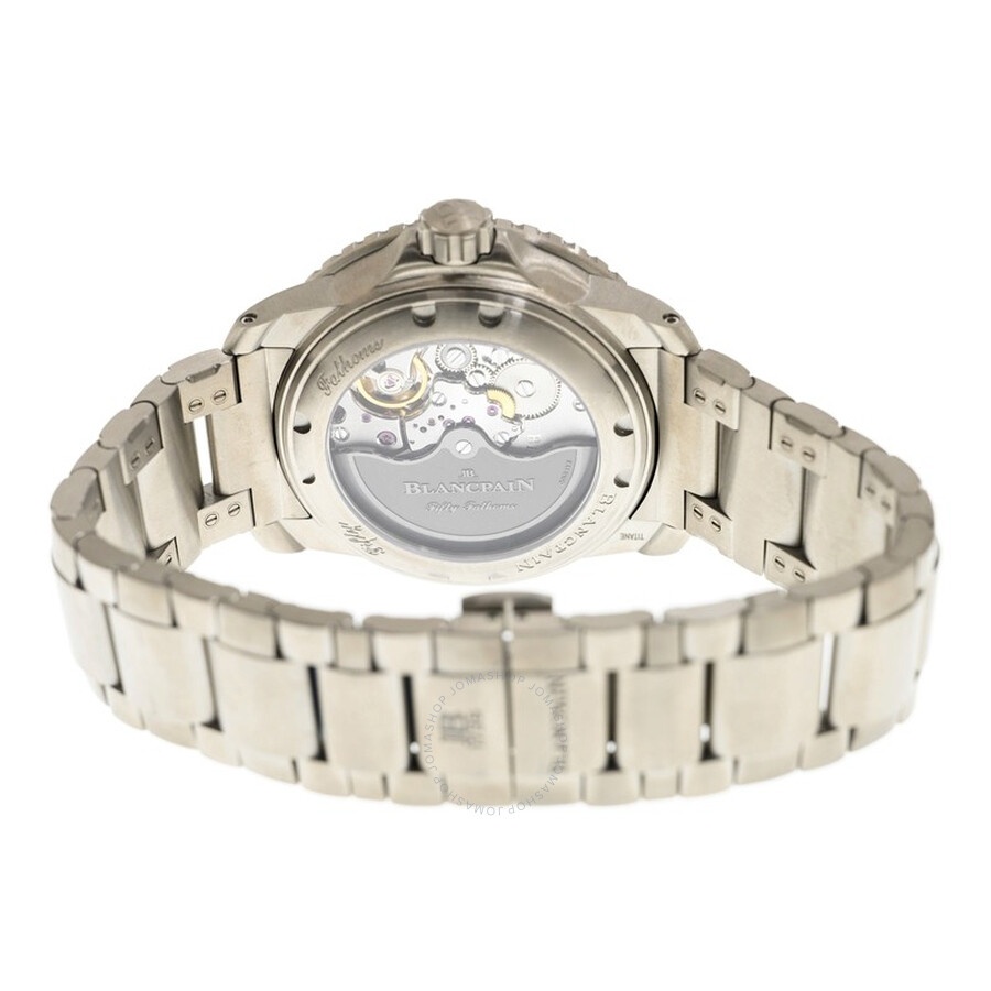 Blancpain Fifty Fathoms Automatic Black Dial Men's Watch 5015-12B30-98B - 3