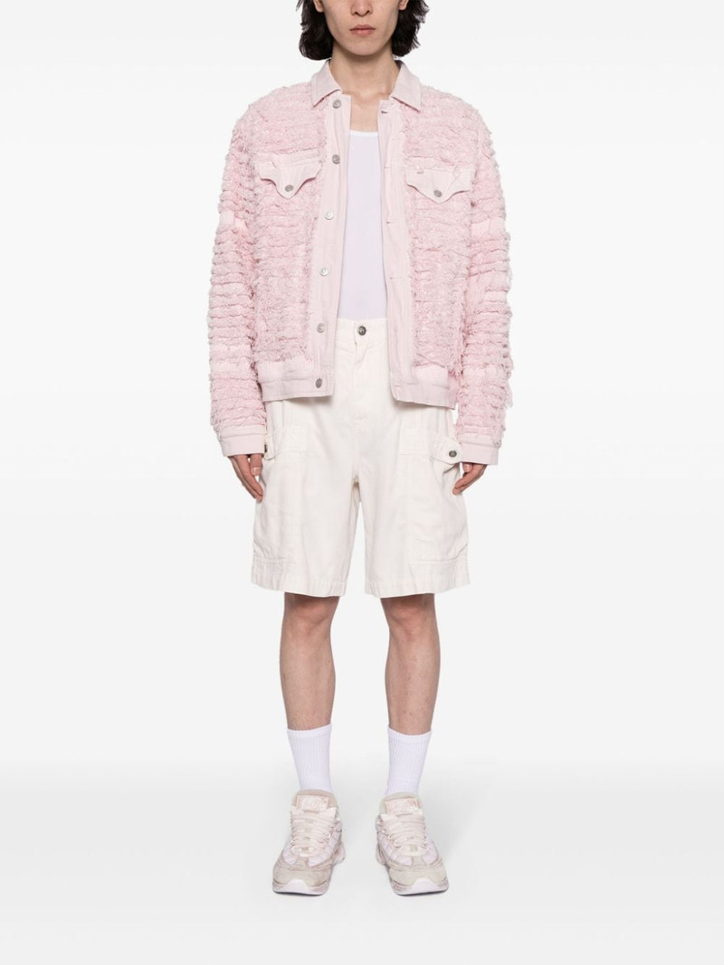 Palm Angels lyocell-cotton blend cargo shorts outlook
