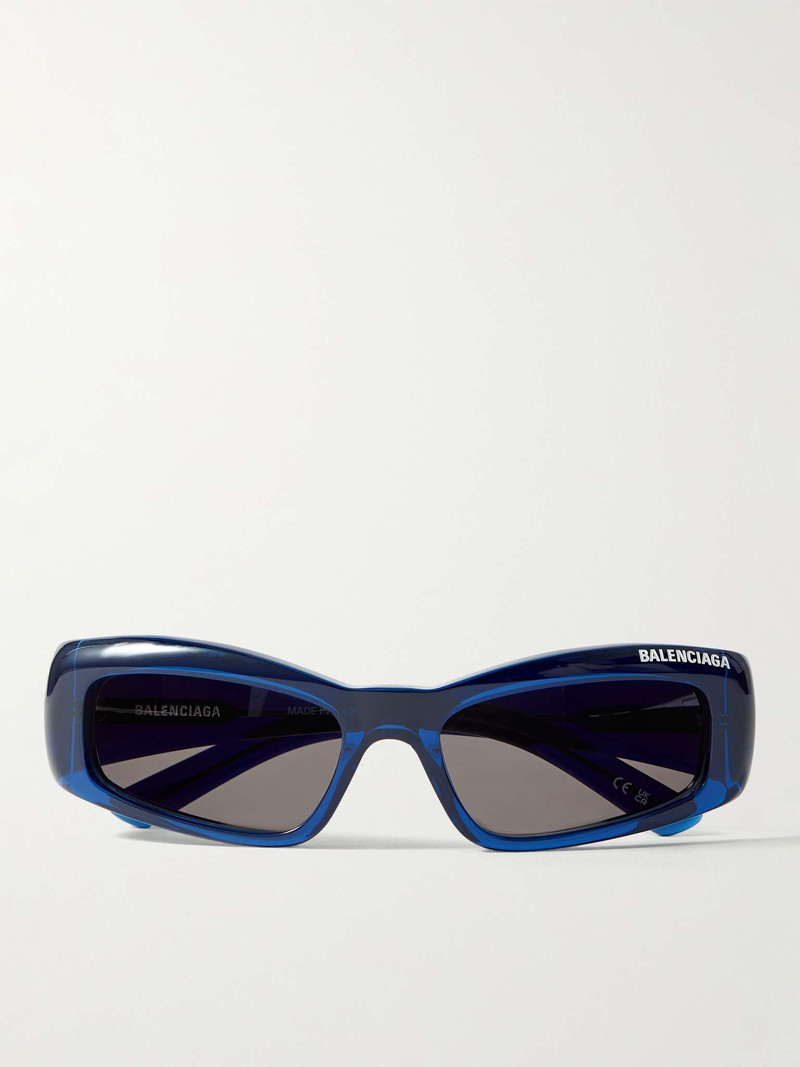 Rectangular-Frame Acetate Sunglasses 1