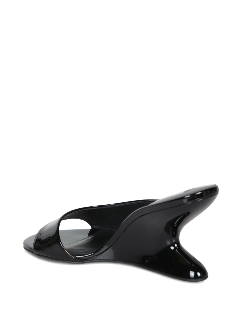 90mm sculpted-heel open-toe sandals - 4