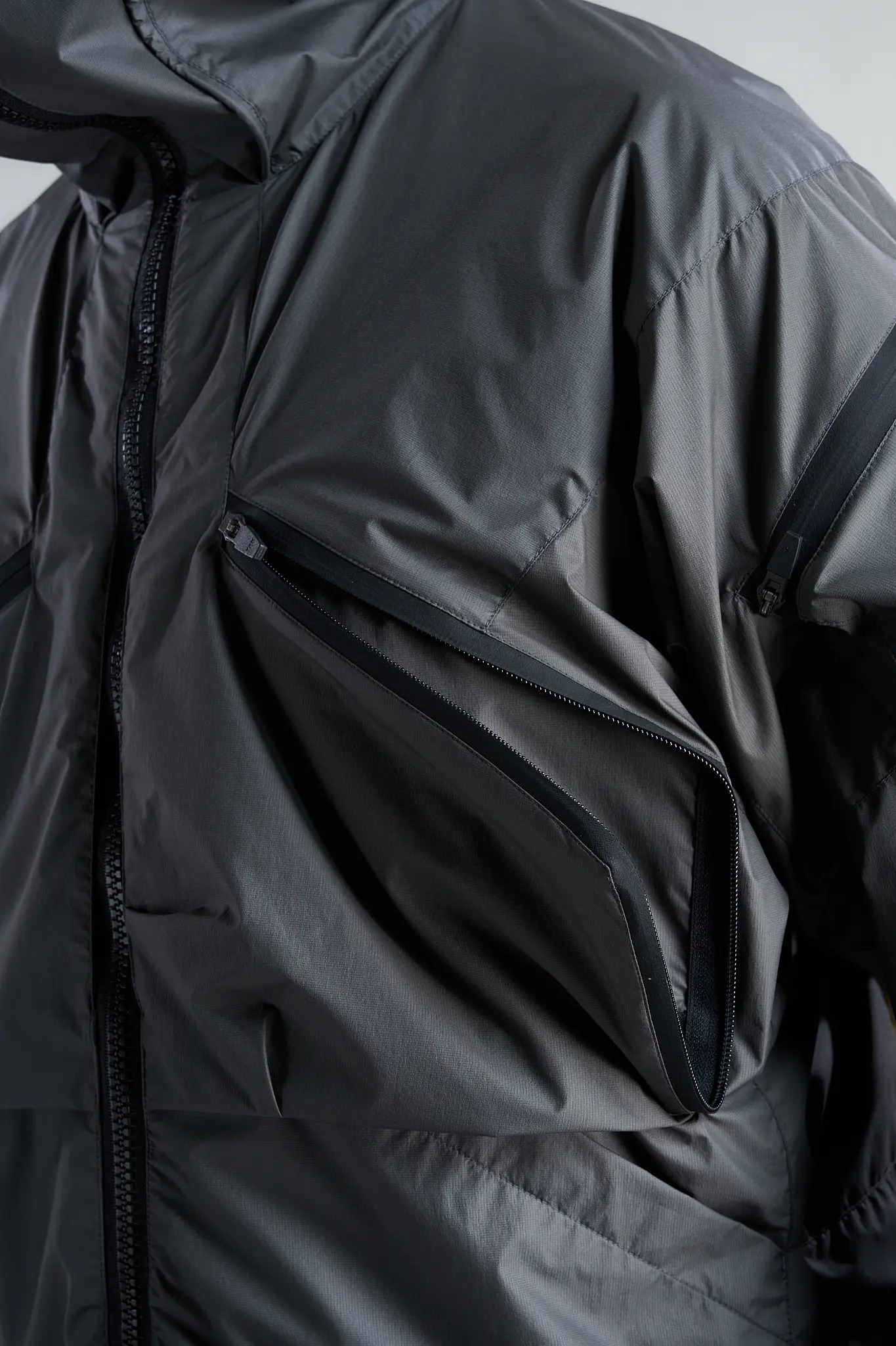 J104U-WS 2L Windstopper® Jacket Gray/Black - 22