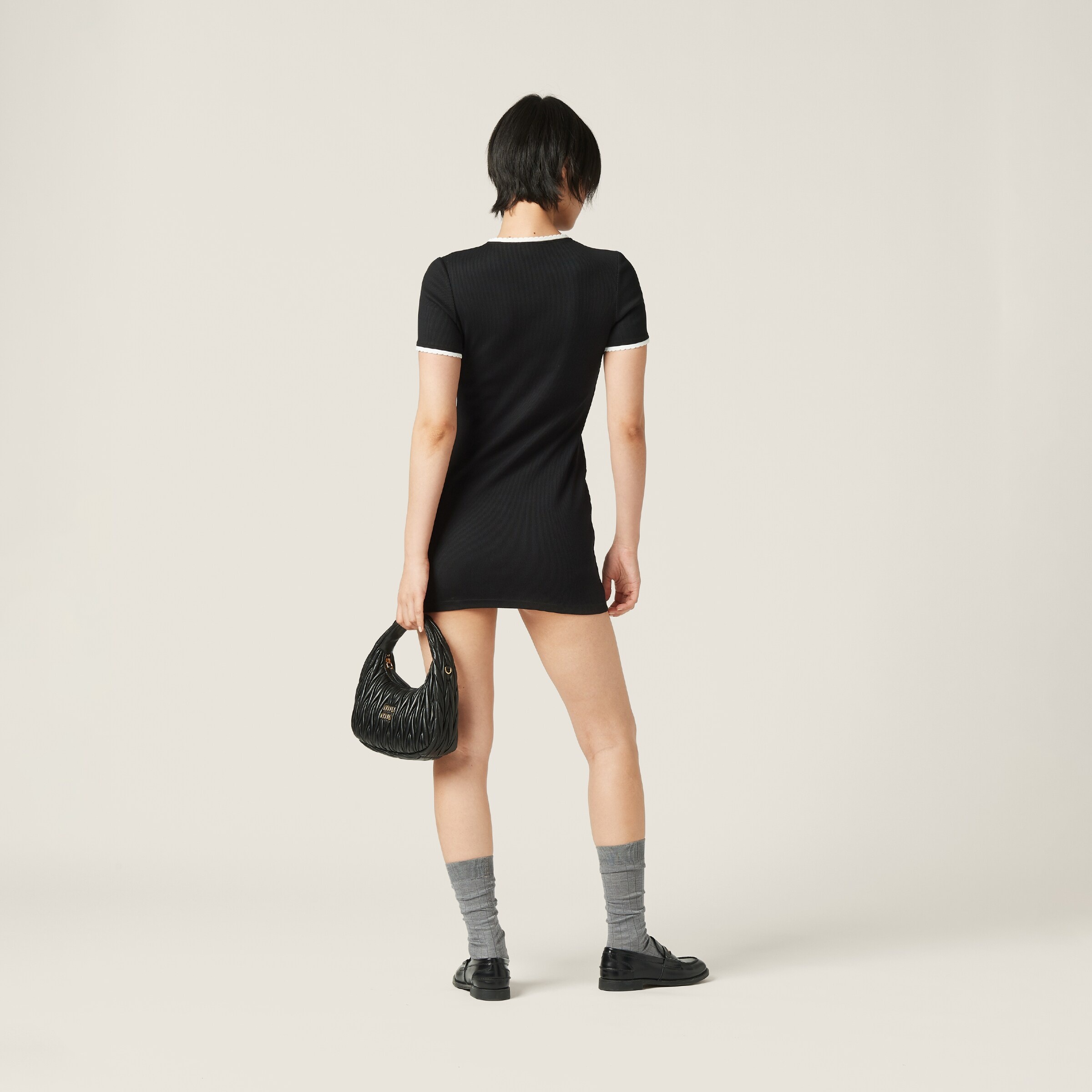 Cotton mini-dress - 2