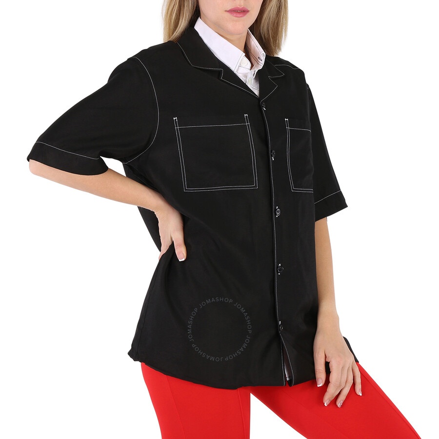 Burberry Ladies Oversized Double Shirt - 5