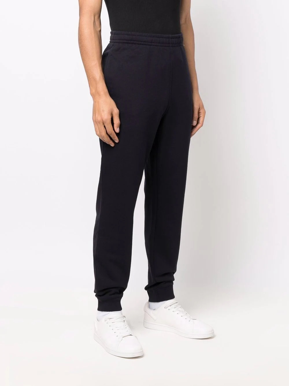 logo-patch detail track pants - 4