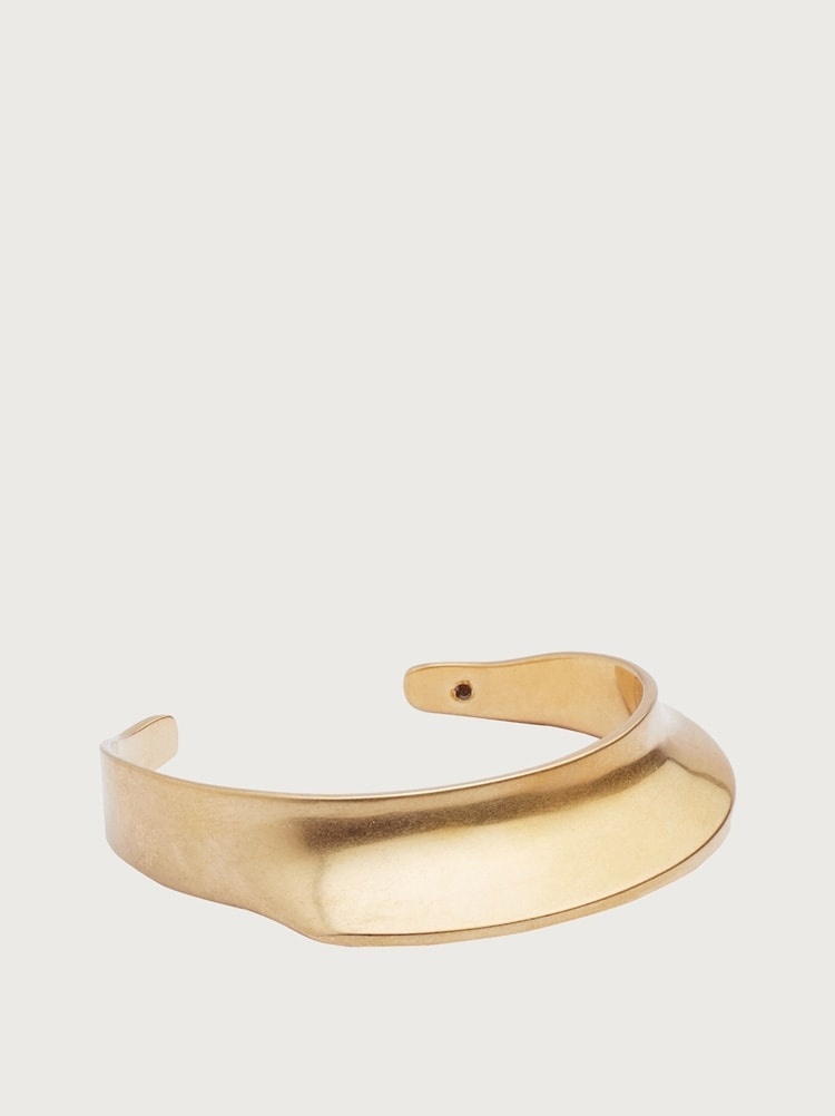 ASYMMETRICAL SCULPTURAL BRACELET - S - 1