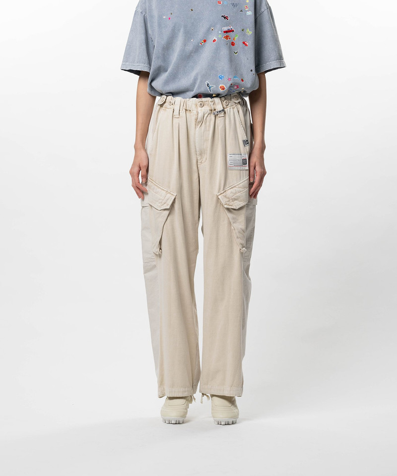 Front Back Combined Cargo Pants 4