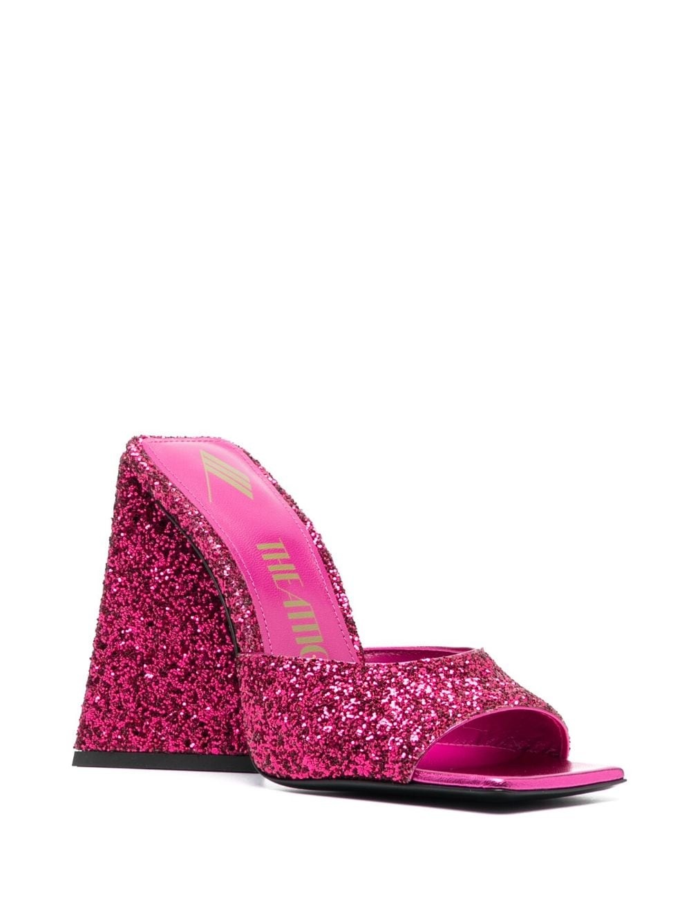 Devon 115mm glitter mules - 2