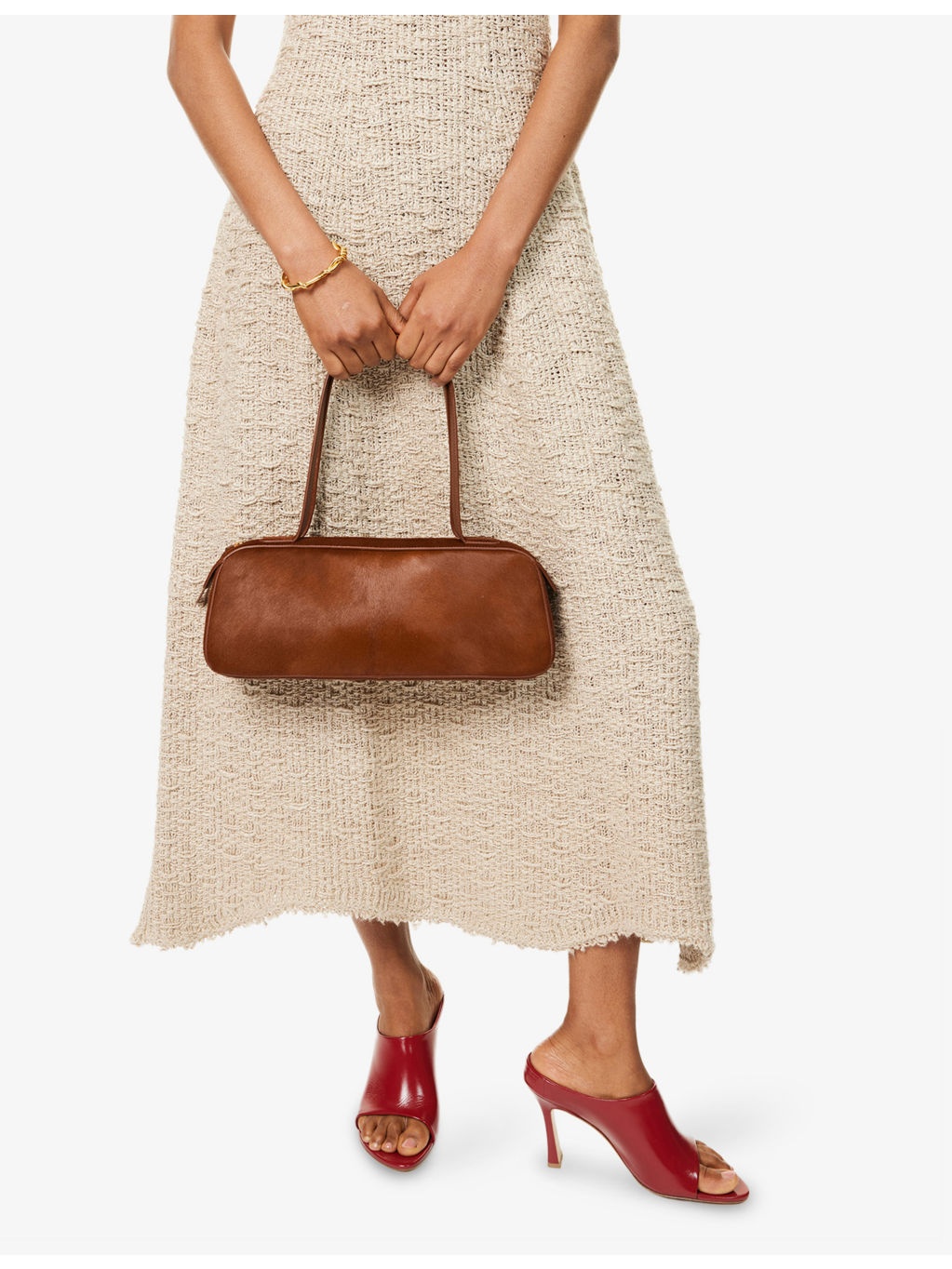 Simona Leather Shoulder Bag - 2