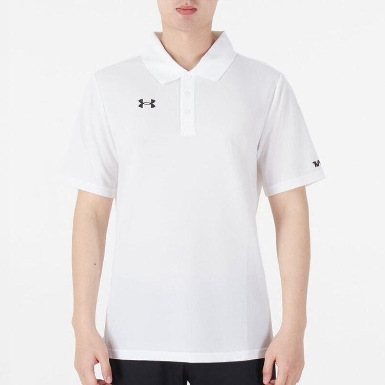 Under Armour Causual Sports Training Ventilate Polo Male 'White' 21500537-100 - 3