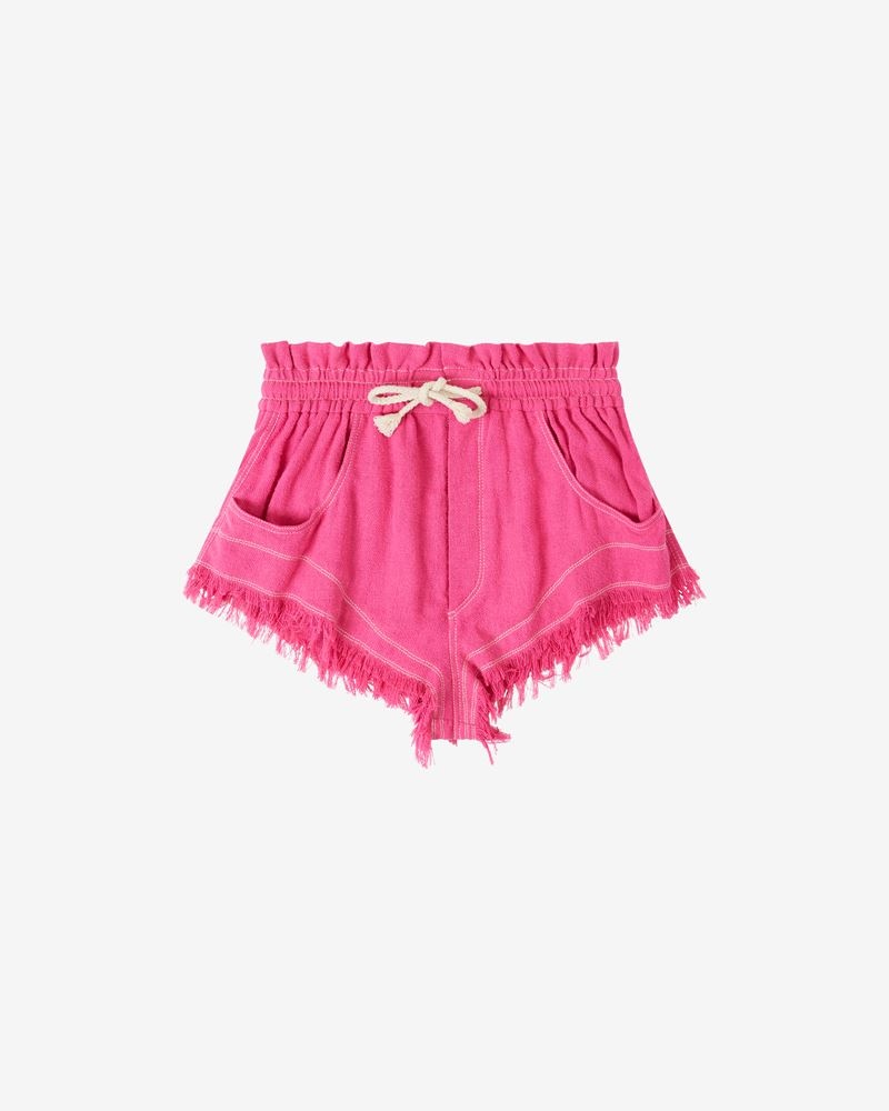 TALAPIZ SILK BOURETTE SHORTS - 1