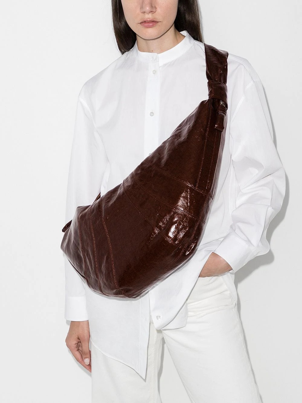 Croissant shoulder bag - 2