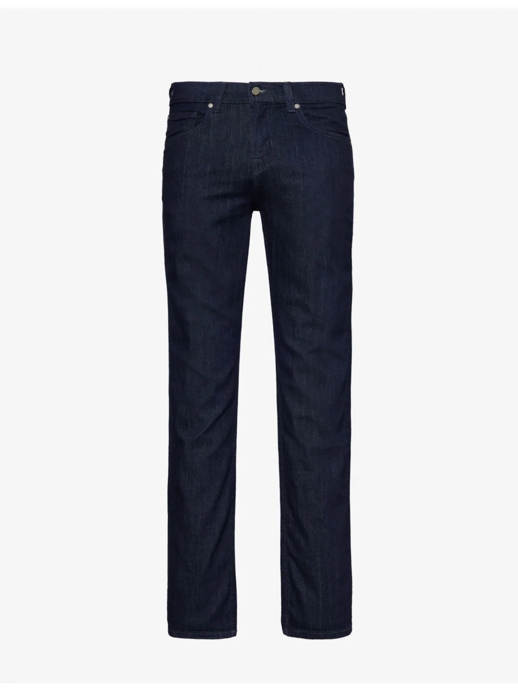 Slimmy Executive straight-leg mid-rise stretch denim-blend jeans - 1