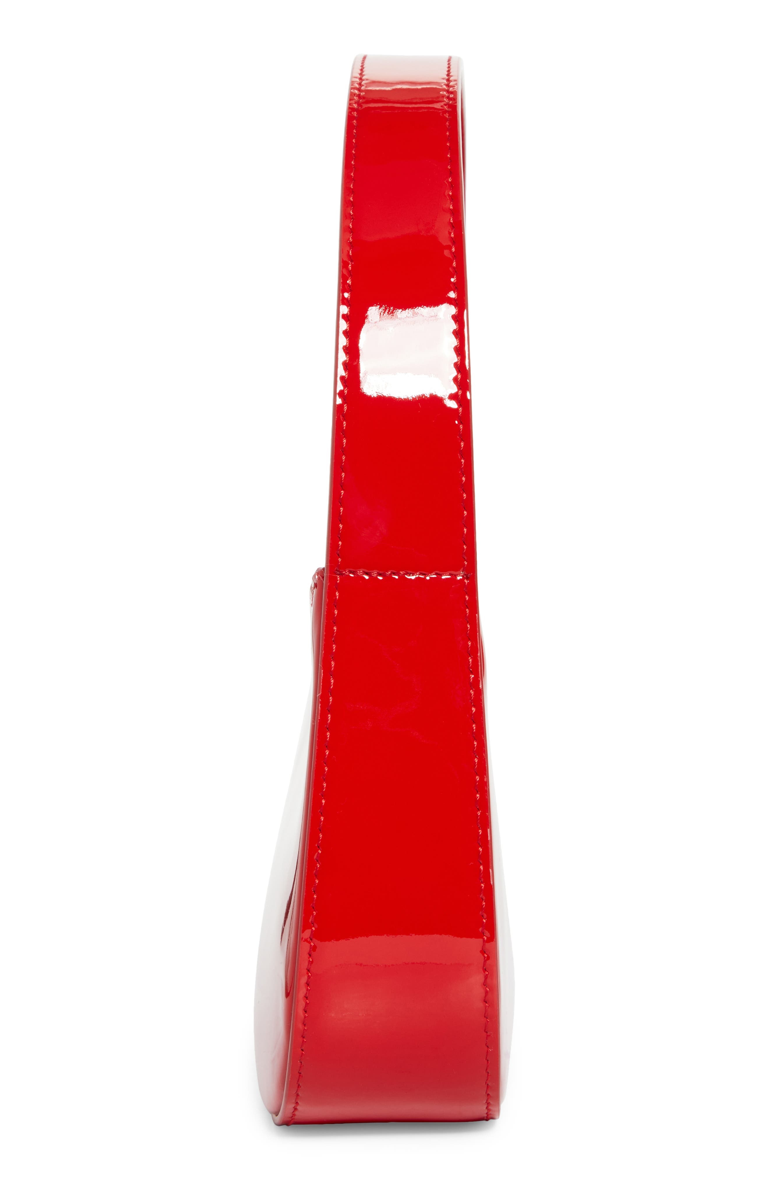 Mansur Gavriel Mini BonBon Patent Leather Shoulder Bag in Flamma at Nordstrom - 6