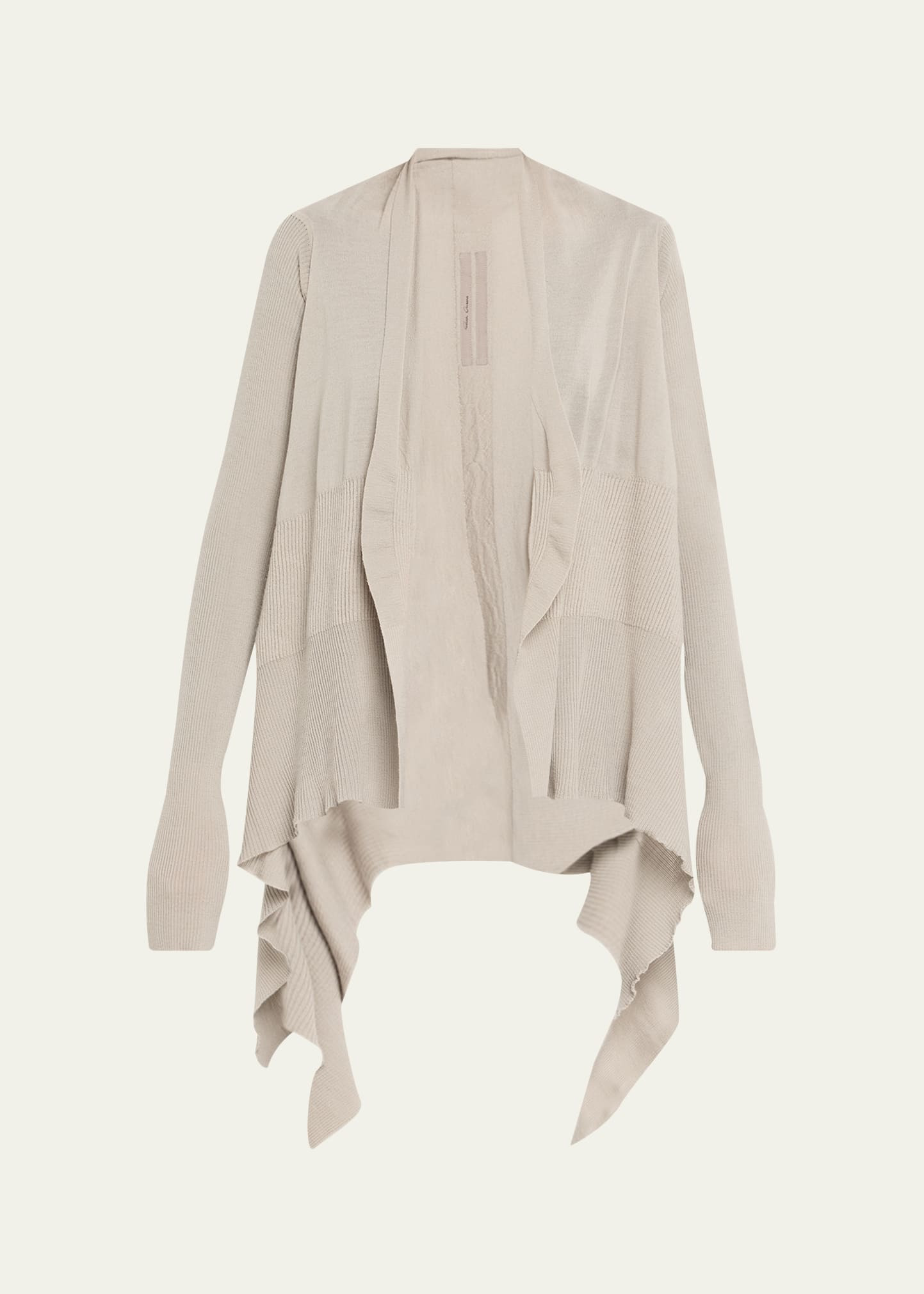Wrap Asymmetric Cardigan - 1