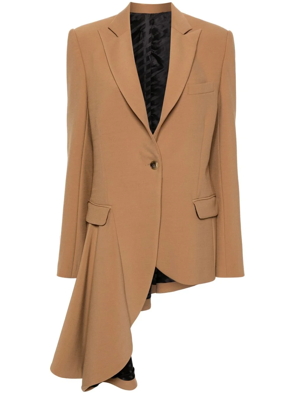 asymmetric blazer - 1