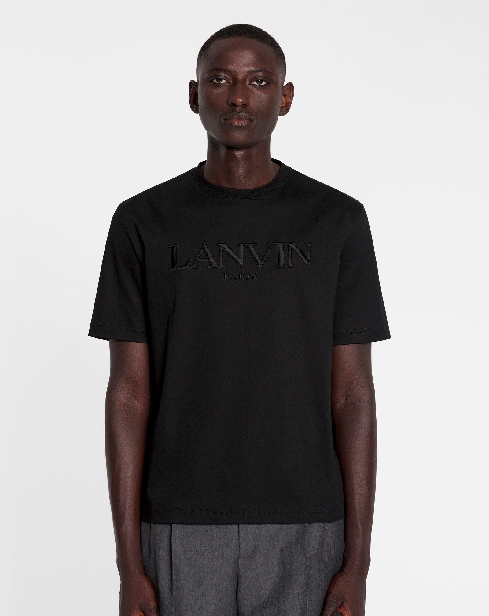 LANVIN EMBROIDERED T-SHIRT - 4