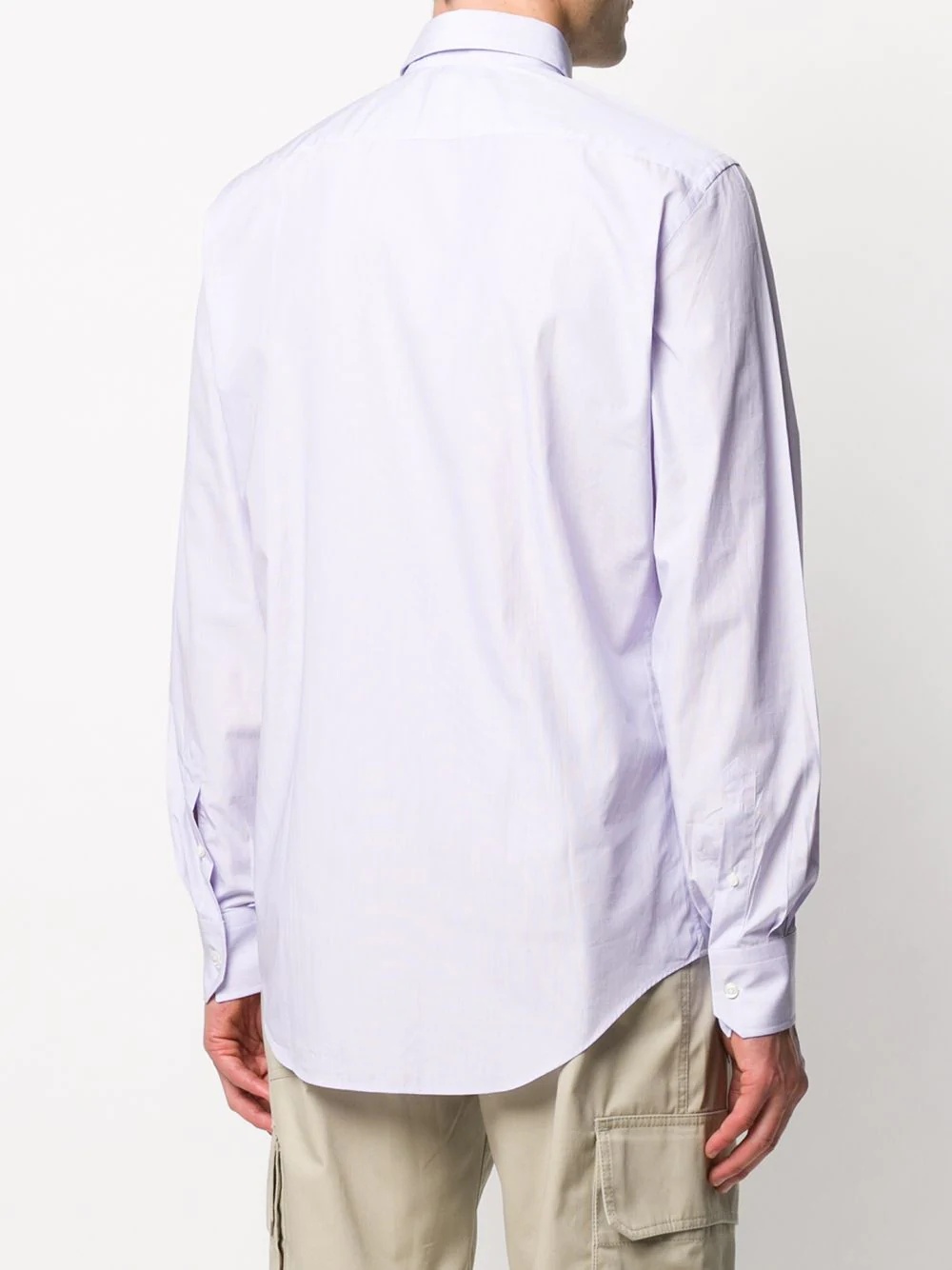 plain fitted shirt - 4