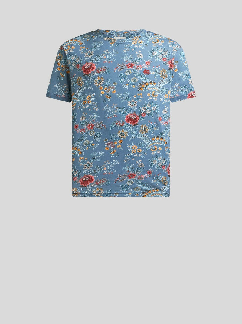 COTTON T-SHIRT WITH FLORAL PRINT 1