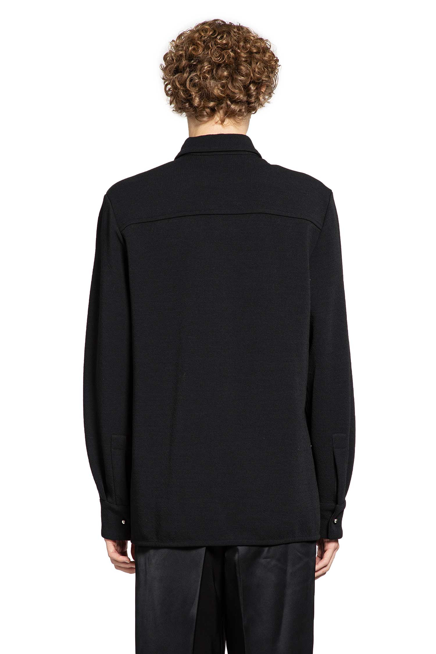 Jil Sander Man Black Shirts - 3