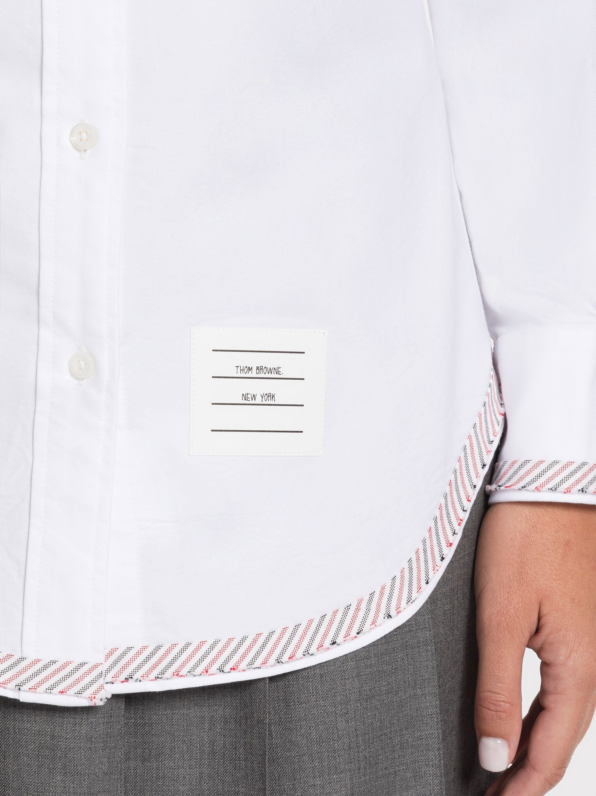 Oxford Lavoration Trim Classic Shirt - 6