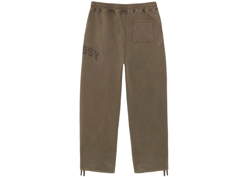 Stüssy Stussy Faded Graphic Fleece Pant Olive outlook