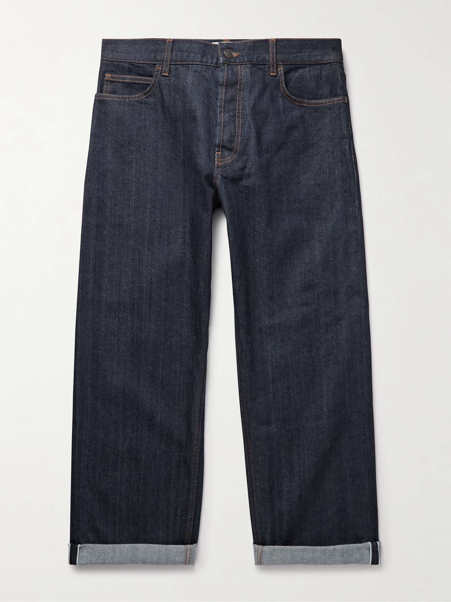 The Row Ross Straight-Leg Selvedge Jeans | mrporter | REVERSIBLE
