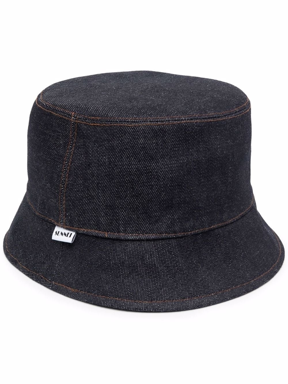 reversible denim bucket hat - 1