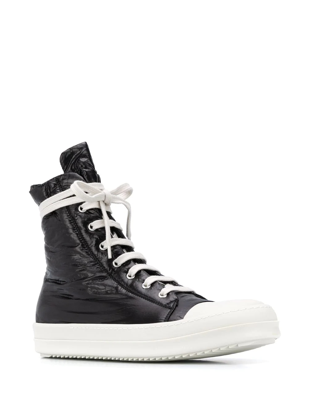 high top padded sneakers - 2