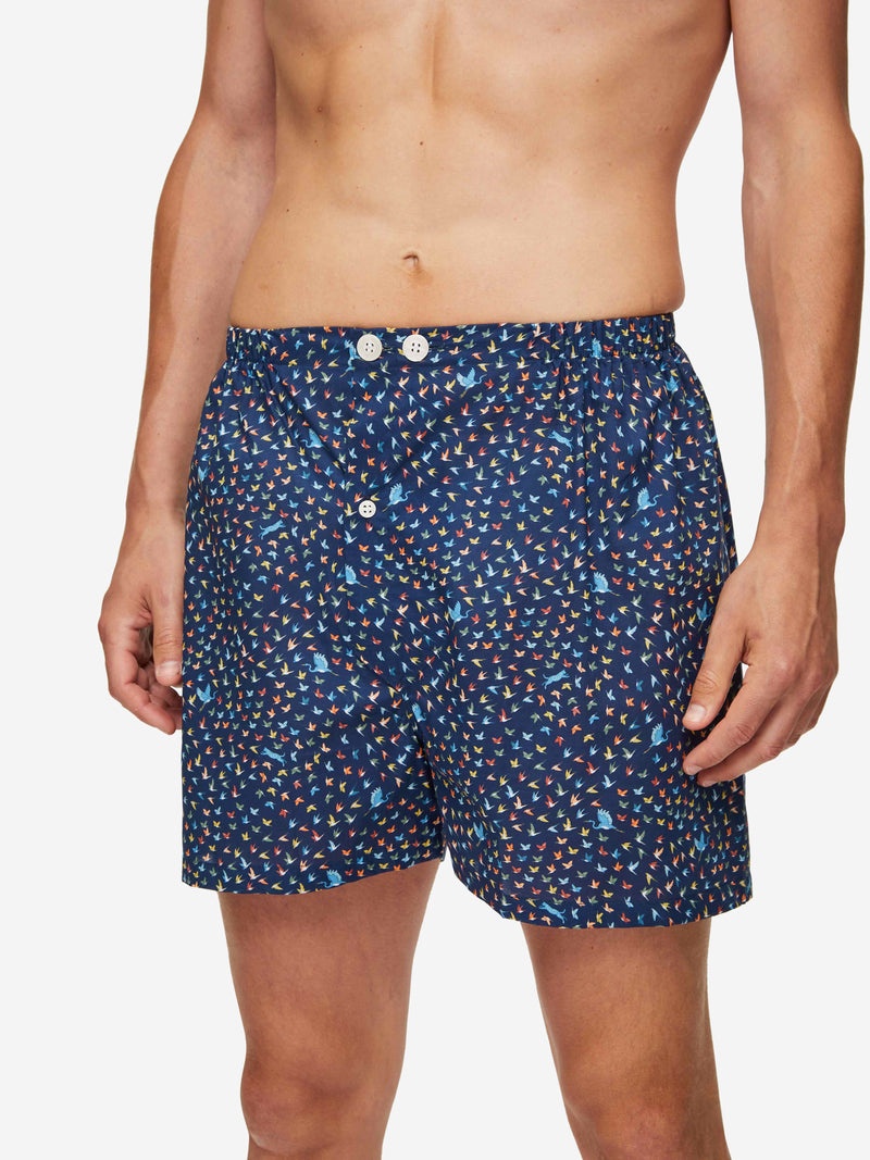 Men's Short Pyjamas Ledbury 58 Cotton Batiste Multi - 5
