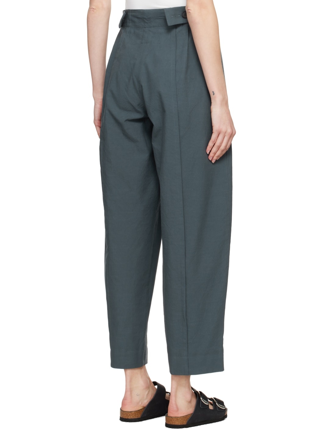 Gray 'The Tailor' Trousers - 3