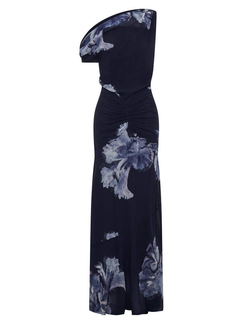 Women's Elza Floral One-Shoulder Maxi Dress - Azalea Floral 1